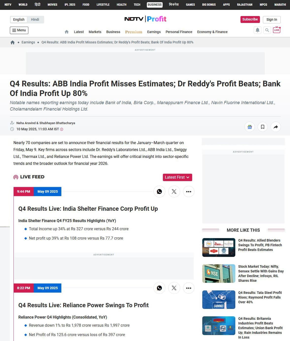 Q4FY25 Performance 